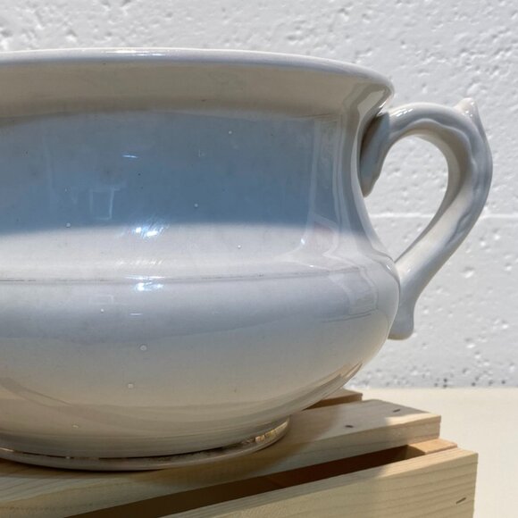 Antique Warwick China Gold Trimmed Chamber Pot - Picture 4 of 9